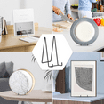 thumbnail image 3 of 3 Pack Large Plate Holder Display Stand-10 Inch Tall Plate Stands for Display-Metal Picture Frame Stand-Big Easel Stand, 3 of 5