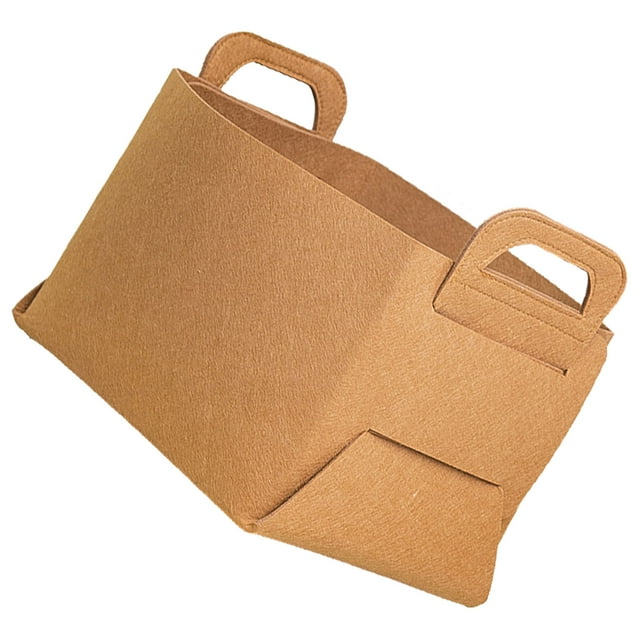 Collapsible Storage Basket Bin,Felt Storage Bin Collapsible Felt Storage Basket Felt Storage Box Luxury Finish