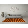 thumbnail image 3 of Ahgly Company Indoor Rectangle Abstract Yellow Modern Area Rugs, 8' x 12', 3 of 4