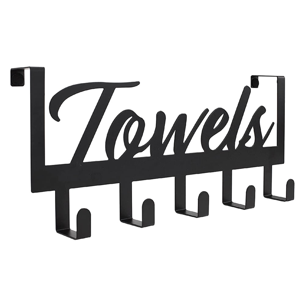 Over the Door Towel Rack for Your Bathroom Convenient Towel Holder with