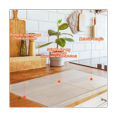 thumbnail image 5 of Acrylic Chopping Boards for Kitchen Counter with Lip, 45 x 35 Clear Acrylic Non- Transparent Chopping Board, 5 of 5