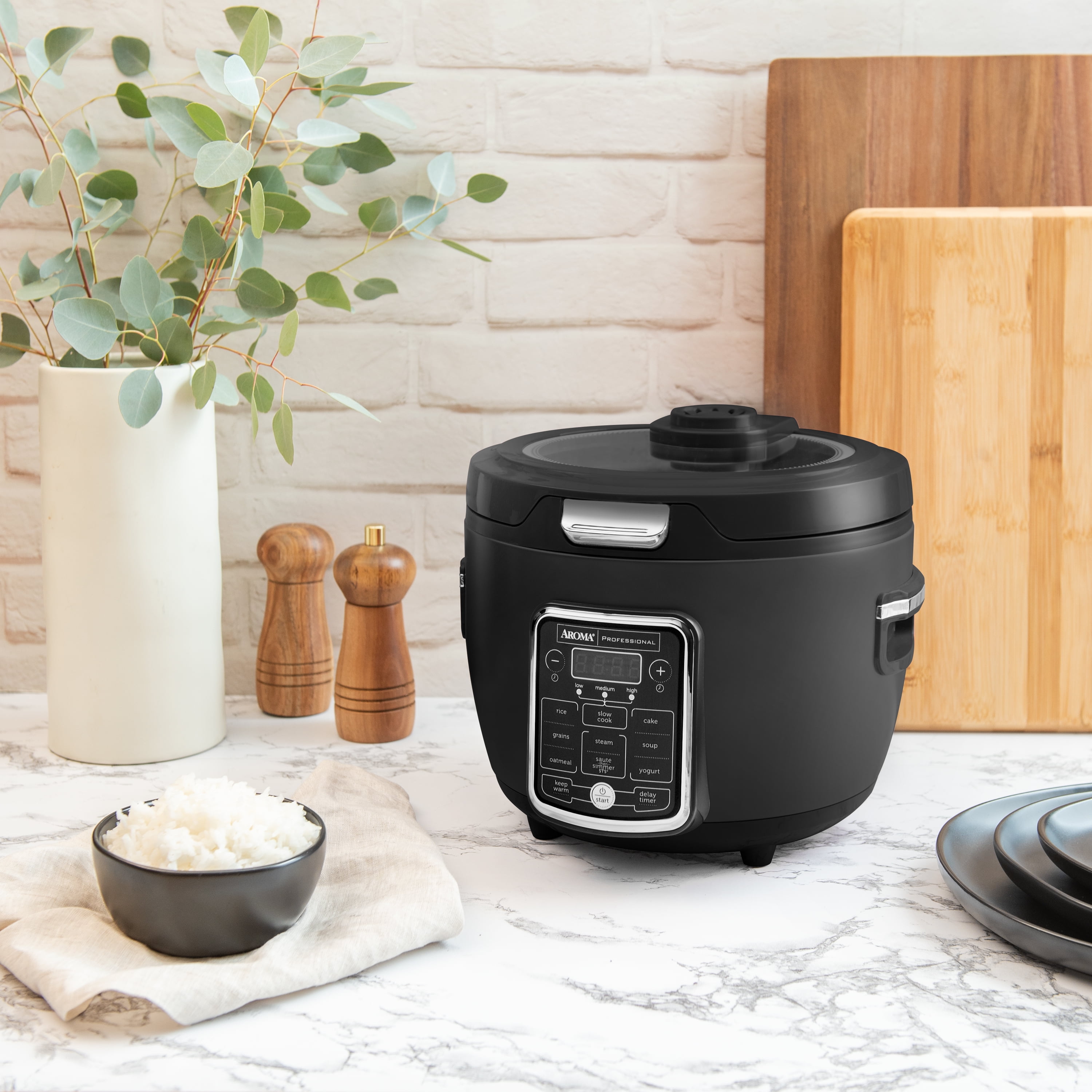 AROMA® Professional 20-Cup (Cooked) / 4Qt. Digital Rice & Grain  Multicooker US
