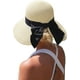 thumbnail image 1 of Summer Beach Sun Hats for Women Wide Brim UV Protection UPF 50+ Foldable Packable, 1 of 5