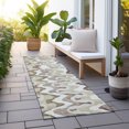 thumbnail image 6 of Addison Rugs Chantille Indoor/Outdoor Transitional Waves Beige Washable Runner Rug, 2'3" x 7'6", 6 of 6