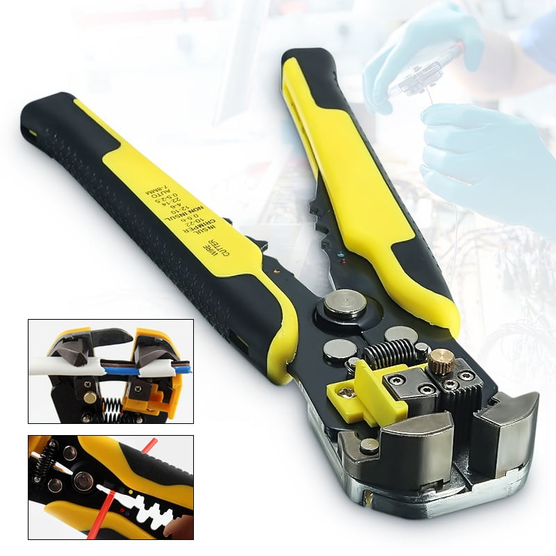 Professional Automatic Wire Striper Cutter Crimper Stripper Pliers Terminal Tool