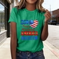 thumbnail image 2 of 250 Years of Freedom Short Sleeve Tee – Women's USA 250th Anniversary Shirt, American Eagle Patriotic Top, Casual Wear for 2026 Events,Independence Day Gift Recommendations(Green,XXL), 2 of 4
