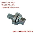 thumbnail image 4 of 90017-P01-003 04133-P01-305 for Crankshaft Pulley Bolt, 4 of 5