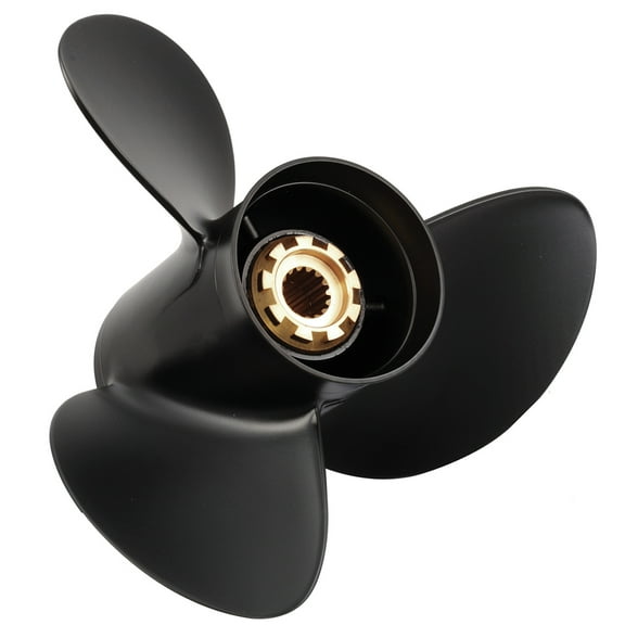 New Aluminum Propeller Compatible With Mercury 2 Stroke Bigfoot 15 Spline 60 1995-2004 By 1411-130-21 31044 31144 58130-Zw1-W41Za Pm-321-C Pm321C Diameter 13 Pitch 21 Blades 3 Spline Tooth 15 Amita 3