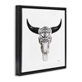 thumbnail image 3 of Stupell Industries Southwestern Glam Brand Cow Skull Black Floating Frame Canvas Art, 18 x 18, by Amanda Greenwood, 3 of 8