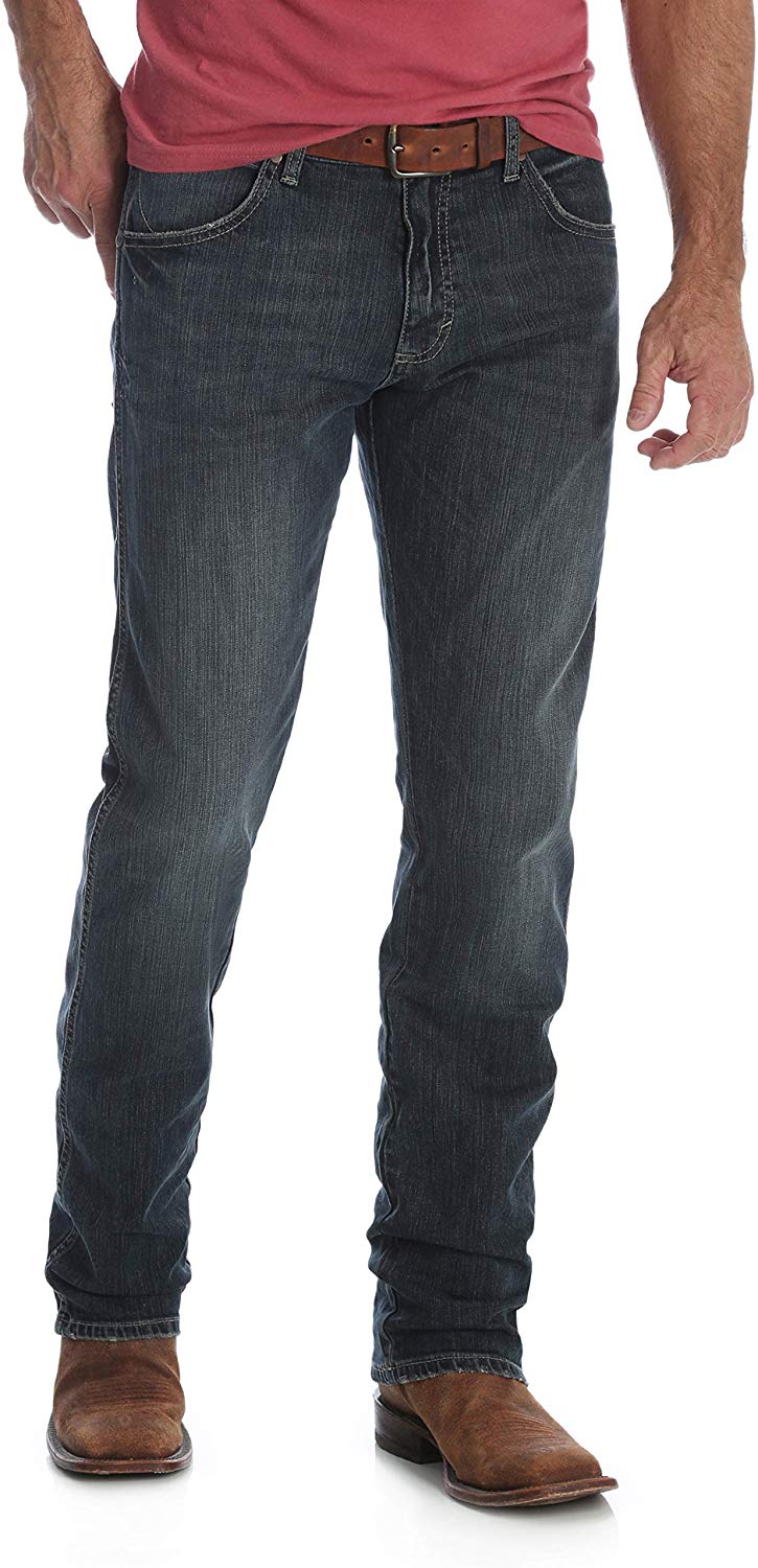 wrangler men's retro slim fit straight leg jean
