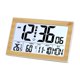 thumbnail image 2 of Reloj despertador digital con diseño innovador y pantalla multifuncional para la hora, H181H marrón claro, 2 of 9
