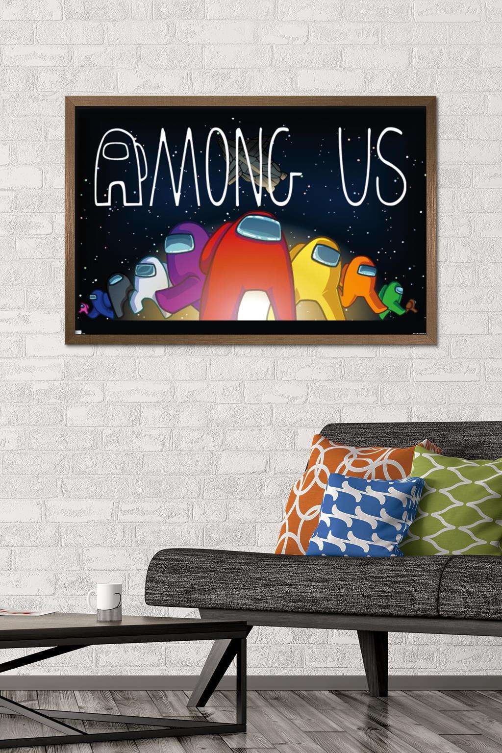 Among Us - Universe Wall Poster, 22.375" x 34", Framed