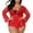 Red, variant on Lindreshi Bath Robes Female Women V-neck Lace Sexy Lingerie Underwear Bathrobe Mesh Robe with Thong + Belt
