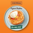 thumbnail image 3 of Thomas' Whole Wheat English Muffins, 6 count, English Muffins, 12 oz Tray, 3 of 8