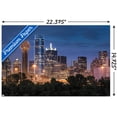thumbnail image 3 of Texas - Dallas Skyline Wall Poster, 14.725" x 22.375", 3 of 4
