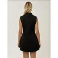 thumbnail image 5 of High Neck Black Mini Dress, 5 of 5