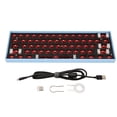 thumbnail image 3 of Kit de bricolaje para teclado mecánico, 61 teclas, teclas de teclado mecánico, kit de bricolaje para teclado mecánico, accesorios para teclado mecánico, rendimiento comprobado, 3 of 9