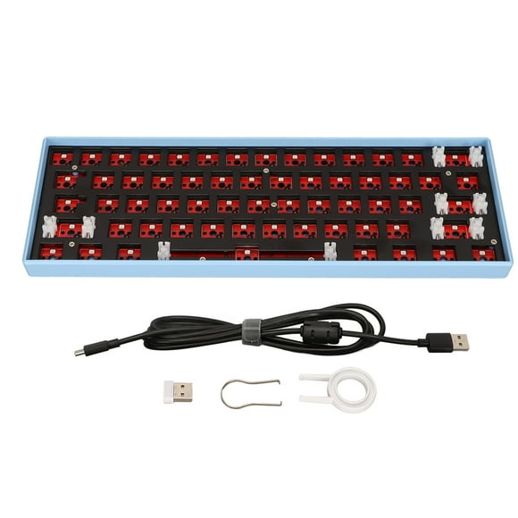 Keys Mechanical Keyboard Kit,61 Keys Mechanical Keyboard Keys Mechanical Keyboard DIY Kit Mechanical Keyboard DIY Set High-Precision Functionality