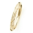 thumbnail image 2 of Aonejewelry Hand-Engraved Engagement Wedding Band In 10k Yellow Gold, 2 of 4