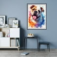 thumbnail image 7 of Diamond Art Kit for Adults, Colorful Bulldog Portrait Joyful Art Diamond Painting for Adults Beginners, 5D DIY Diamond Art Painting Kits, Colorful Diamond Painting Craft for Home Decor 12x16, 7 of 7