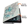 thumbnail image 4 of Jkytec case for iPad 6th 5th Generation 9.7 inch, for iPad Air 1/Air 2 Rotating smart Cover Stand with Wake up Sleep for A1893 A1954 A1822 A1823 A1566 A1567 A1474 A1475 (Lotus), 4 of 6