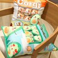 thumbnail image 3 of Cute Throw Pillow Stuffed Avocado Toys Removable Fluffy Creative Gifts for Teens Girls Kids, 3 of 4