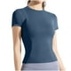 thumbnail image 2 of Karight Women's Short Sleeve Shirt Slim Fit Top Elasticity Breathable Sports Yoga T-Shirt for All Seasons, 2 of 3
