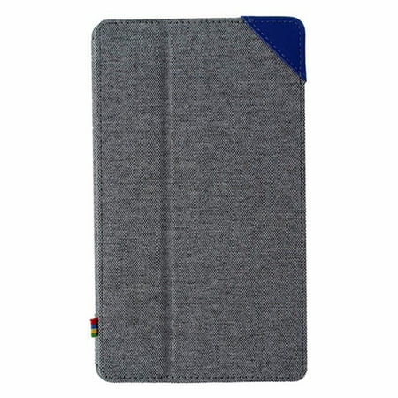 UPC 811571013739 product image for Google Hardshell Folio Case for Asus Google Nexus 7 - Grey / Blue | upcitemdb.com