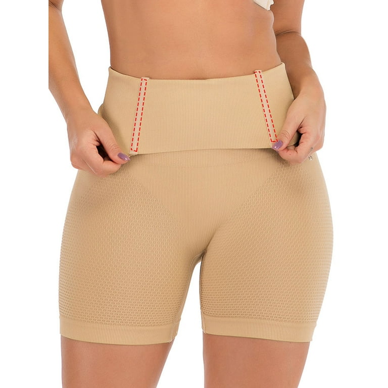 LELINTA Women's High Waist Butt Lifter Body Shorts Tummy Control Panties  Body Shaper Brief Shapewear Thigh Slimmer