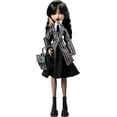thumbnail image 4 of Monster High Wednesday Collectible Doll, Wednesday Addams in Nevermore Academy Uniform with Thing, 4 of 6