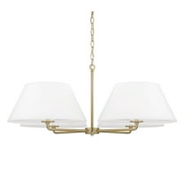 Capital Lighting 453241 Parson 4 Light 39" Wide Chandelier - Brass