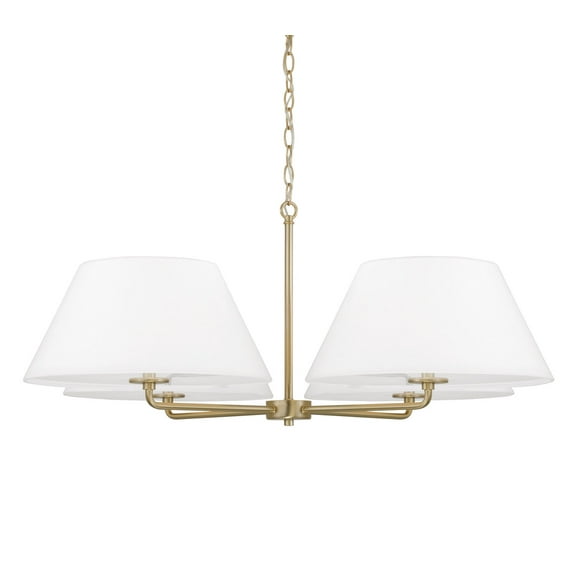 Capital Lighting 453241 Parson 4 Light 39" Wide Chandelier - Brass