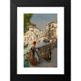 thumbnail image 2 of Henry Woods 13x18 Black Modern Framed Museum Art Print Titled - San Findo, Venice (1906), 2 of 5