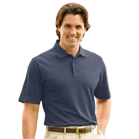 Monterey Club Men's Pique Solid Golf Polo Shirt #1060