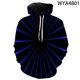 thumbnail image 3 of Nueva moda colorida láser niño niña niños sudaderas de manga larga 3D impreso sudaderas con capucha hombres mujeres niños ropa de calle tops, 3 of 5