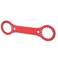 thumbnail image 6 of Xirurus Multifunctional Aluminum Bottom Bracket BB Wrench Tool for TL-FC32 Dub TL-FC25 TL-FC24 Mountain Road Bikes Bicycle Repair, 9.8 inches / 250 mm Length, Red, 6 of 9