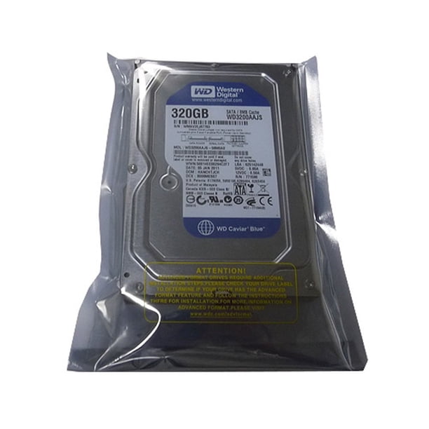 Disco Duro Western Digital WD3200AAJS 320 GB reacondicionado