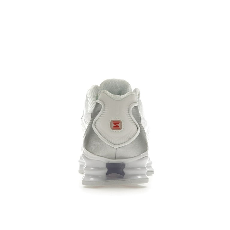 Nike Women's Shox TL White Metallic Silver Max Orange Running