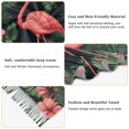 thumbnail image 5 of FORMRS Womens Scarf Winter Soft Long Big Warm Shawls Wrap Tassel Scarves, Red Flamingo Pattern, 5 of 9