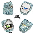 thumbnail image 5 of FORMRS Mini Backpack Purse for Women Travel Daypack Casual Shoulder Bag, Beautiful Leaves Pattern, 5 of 7