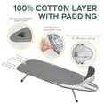 thumbnail image 2 of Tabla de planchar RAINHOL, mesa plegable con soporte para plancha, 31 x 12 cm, 2 of 7