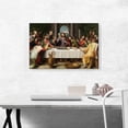 thumbnail image 2 of ARTCANVAS The Last Supper 1562 Canvas Art Print by Juan de Juanes - Size: 26" x 18" (1.50" Deep), 2 of 9