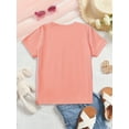 thumbnail image 3 of Adorable "Nana's Girl" Pink Graphic Tee for Girls - Comfy Cotton Casual Summer Top with Short Sleeves, Round Neck - Perfect Gift Idea, 3 of 7