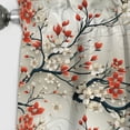 thumbnail image 3 of Designart "Minimalistic Asian Essence I" Oriental Blackout Curtain Single Panel, 3 of 4