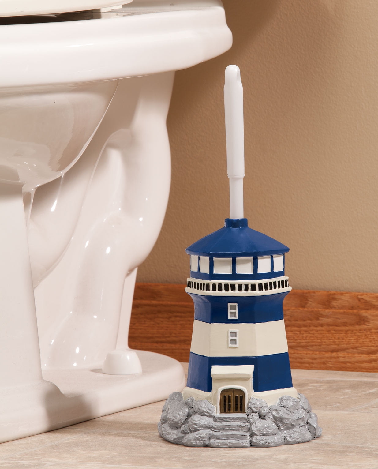 Lighthouse Toilet Brush Holder Brush By Oakridgetm Walmart Com Walmart Com