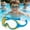 E, variant on Anti-Fog Large Frame Swim Goggles, No Leak Waterproof Swimming Mask with Adjustable Strap for Adults Youth