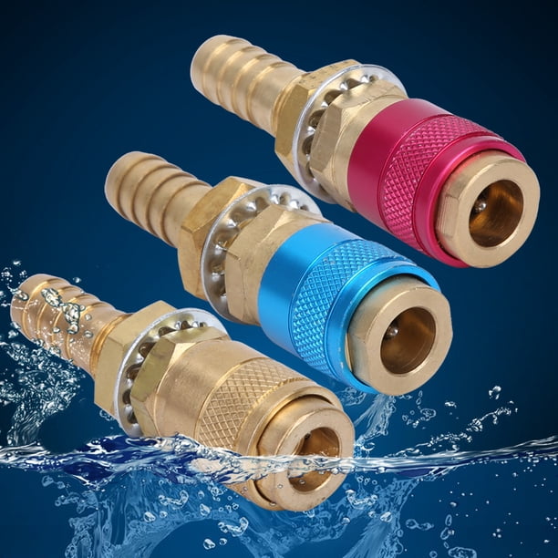 Water Cooled Adapter Water/Gas Inner Diameter M10 Fast Connection Connector Fitting For Construction Site Electric Welding