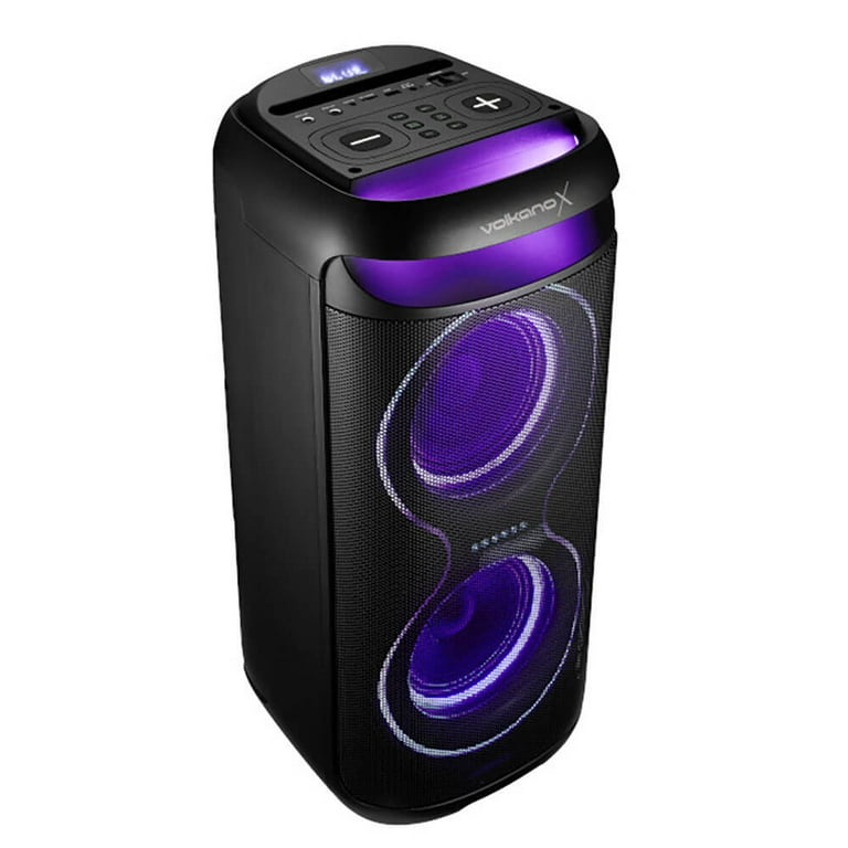 洋楽 E2 Electronic Music Box 6LP Volkano VK3902D65 VXP200 Dual 6.5 inch Party Speaker - Walmart.com
