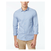Michael Kors Men's Slim-Fit Trim Stretch Gingham Shirt, XXL