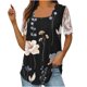 thumbnail image 2 of ICHUANYI Clearance Women Summer Sexy Regular Lace Short Sleeve Women Short Sleeves Top(Black, XXL) ICHUANYI WER2023081404437, 2 of 5